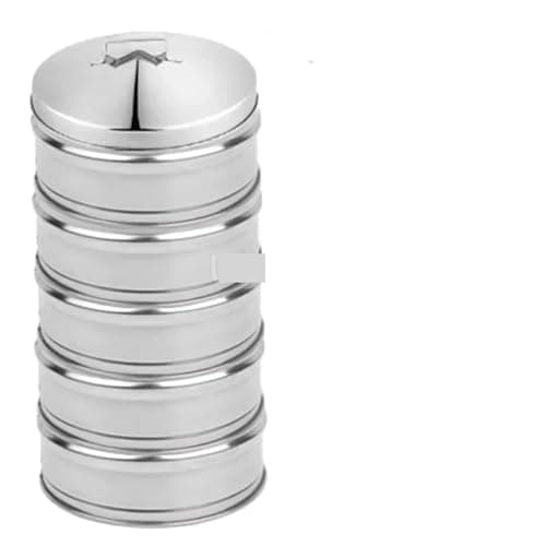 Panier vapeur en acier inoxydable for poisson, panier à pain farci à la vapeur, ustensiles de cuisine, insert multicouche avec support, panier vapeur Instant Pot pour la cuisine(31.4cm 2 layer 1 Lid) - Image 8