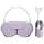 kwmobile Case Compatible with Apple AirPods Max Case - Soft Polyester Protective Headphone Cover - with Sleep Mode - Purple Cloud - Image 2
