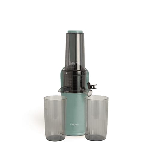 CREATE /JUICER SLOW MINI/Sage Green Slow Extraction Blender/Reverse Function, Easy Clean, Compact Size, 150 Watt DC Motor - Image 2