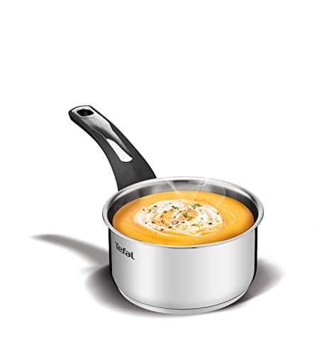 Tefal Emotion E3012704 Saucepan 14 cm Stainless Steel, Thick Base for Even Heat Distribution, Elegant Design, Sturdy Handle, Induction - Image 7