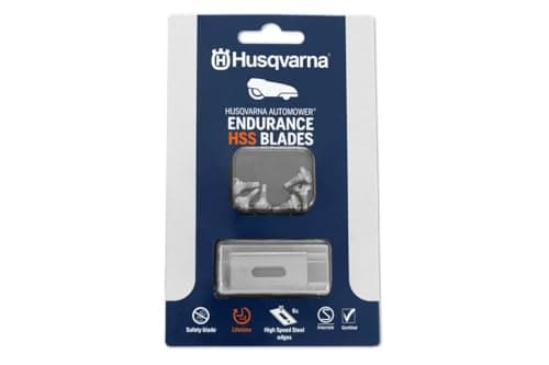 Husqvarna High speed carbon steel blades, 4 cutting edges, durability doubled compared to conventional blades. - Image 2