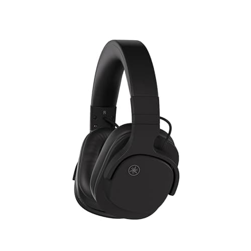 YAMAHA YH-L500A Lightweight Circumaural Wireless Headphones for Home Cinema and Music with 3D Sound Field Modes for Cinema and Music, Multipoint Bluetooth, Gaming Mode - Black - Image 2