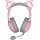 Razer Kraken Kitty V2 Headphones Wired USB RGB Chroma Kitty Ears Lighting Responsive Micro HyperClear Drivers Triforce 40mm Surround Sound 7.1 Rose Quartz (Refurbished) - Image 5