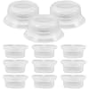 12 pieces silicone gaskets for pressure cooker float valves resistant to high temperature and acid easy to replace and clean compatible with instant pot duo - Image 2