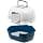 Ferplast Bac Litiere pour Chat, Maison de toilette pour Chat, Bac à litière d'angle, 2 filtres à charbon actif anti-odeur inclus, Porte battante obscurcie, 57,5 x 51,5 xh 42 cm, MIKA - Image 7