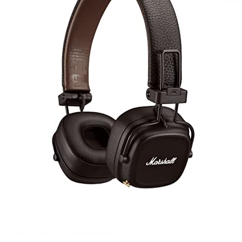 Marshall Major IV Bluetooth Casque Audio Écouteurs, sans fil, Pliable, 80Hrs Autonomie - Marron - Image 5