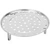 Cooking Tray, 9.5 Inch Stainless Steel Round Holder Shelf Pressure Cooker Canner Rack Removable Legs Chinese Steaming Rack for Instant Pot (stainless steel 2) - Image 2