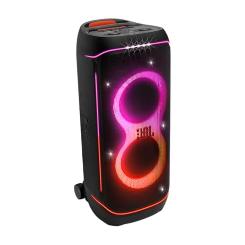 JBL PartyBox 720, Enceinte de fête Bluetooth sans Fil avec lumière d'ambiance Dynamique, 15 Heures d’autonomie, étanchéité IPX4, JBL Pro Sound et Connexion Multi-Enceintes Auracast, Noire - Image 2