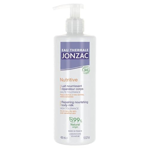 Eau Thermale Jonzac - Nourishing body repair milk - Nutritive - Dry to very dry skin, even sensitive - Certified Bio Cosmos Organic - 400 ml bottle - Image 3