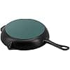 STAUB Cast Iron Frying Pan with Double Spout, Diameter 26 cm, Matt Black - Image 4