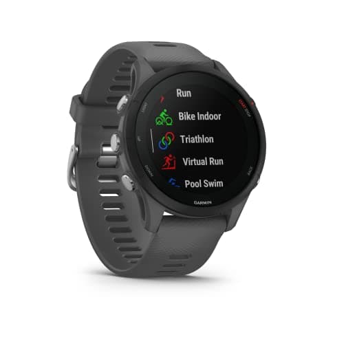 Garmin Forerunner 255 - Running Multisport GPS Smart Watch - Gray - 46mm Case (Refurbished) - Image 5