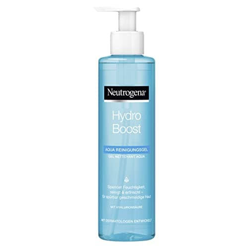 Neutrogena Hydro Boost Aqua Gel nettoyant/Lotion Gel légère avec Acide hyaluronique et glycérine / 200 ML - Image 2