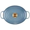 Le Creuset Chambray 21178294344441 Signature Enamelled Cast Iron Casserole Dish with Lid, 29 cm, Oval, 4.7 L, 4.7 kg - Image 5