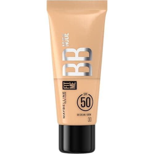 Maybelline New York - BB Nude Cream with SPF50 - Evens out, protects and moisturizes the skin for 24 hours - Natural and luminous effect - No greasy finish - Fit Me - Shade: Nude 30 - Image 2