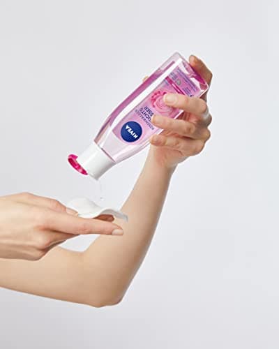 NIVEA Rose Touch Face Moisturizing Facial Tonic with Organic Rose Water 200 ml - Image 6