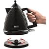 De'Longhi KBJ 2001.BK Electric Kettle, 2000 W, 1.7 Litre, Black, 27 x 21 x 24 cm - Image 3