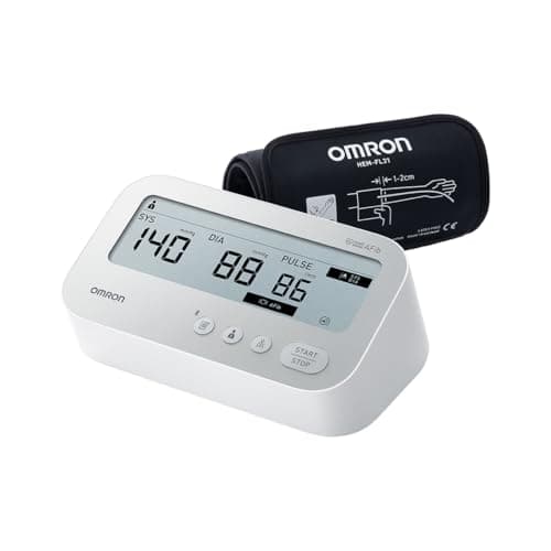 OMRON X4 Connect AFib – Blood Pressure Device – Bluetooth Connection – Clinically Validated OMRON Arm Blood Pressure Monitor – AFib Detector with Each Measurement – Memory 2 People - Image 3