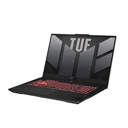ASUS TUF Gaming A17-TUF707NUR-HX004W, 17.3 Inch FHD 144Hz Laptop PC (AMD Ryzen 7 7435HS 4.5 GHz, 16GB DDR5 4800MHz, 512GB SSD, NVIDIA GeForce RTX 4050 TGP 140W, Windows 11 Home. e) – AZ Keyboard ERTY - Image 5