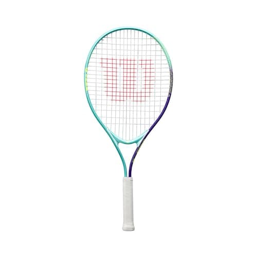 Wilson Intrigue Jr 25 Tennis Racket, Teal/Blue - Image 2