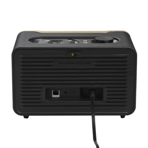 JBL Authentics 200 Enceinte Smart Home avec WiFi, Bluetooth et assistants vocaux, design rétro, noire - Image 6