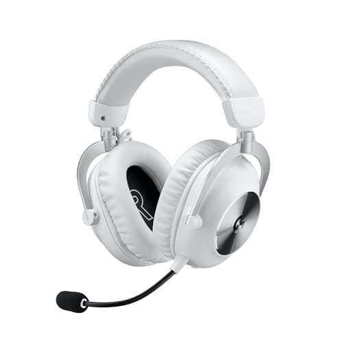Logitech G PRO X 2 LIGHTSPEED Bluetooth Headset, Detachable Microphone, Graphene Speaker 50mm, DTS:X Headset 2.0—7.1 Surround, Bluetooth/USB/3.5mm Aux, PC, PS5, PS4, Nintendo Switch - White - Image 2