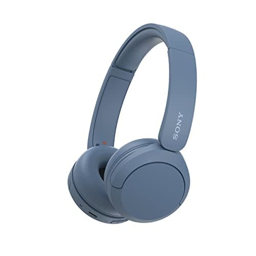 Sony WH-CH520 - Casque Bluetooth sans Fil, Multipoint, Micro intégré - jusqu'à 50 Heures d'autonomie et Charge Rapide - Bleu - Image 2