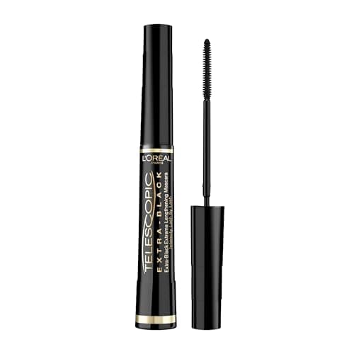L'Oréal Paris Telescopic Mascara - Intense Black - Flexible Comb Brush - Intensifying Cream Formula - Colour: Carbon Black - Image 2