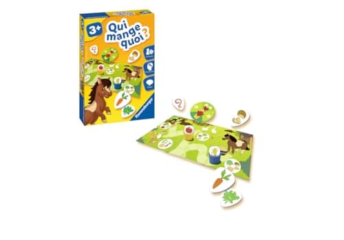 Ravensburger - Educational Game - Who Eats What? - Animal Discovery - Logic Association - Language Development - 1 to 4 Players, Ages 3 and up - 24034 - Image 6