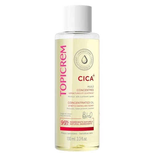 Topicrem - CICA+, Stretch Marks and Scars Concentrated Oil - Attenuated, Helps Prevent, Soothes, Moisturizes 24h - Face and Body Care for Sensitive Skin - Non Greasy, Non Sticky Finish - 100ml - Image 3