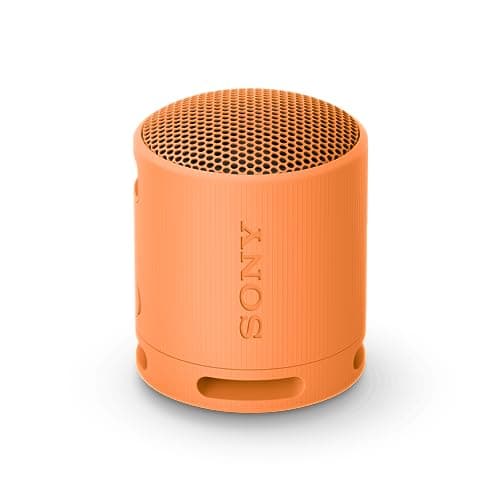 Sony SRS-XB100 - Wireless Bluetooth Speaker, Portable, Lightweight, Compact, Durable, IP67, Waterproof and Dust-proof, 16H Battery, Versatile Hand Strap, Hands-Free Calling, Coral, Orange - Image 2
