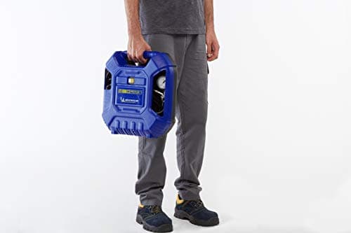 Michelin MB1 Portable Air Compressor, Oil-Free Air Compressor with 1 m Hose, Inflating Gun with Pressure Gauge and 6 Nozzles, Max Pressure 8 Bar, Power 1.5 HP - Image 6