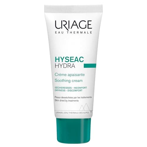 Uriage Hyseac Hydra Crème Apaisante - Hydratation 24H, Réduction Tiraillements - Texture Légère, Absorption Rapide - Fini Mat Instantané - Idéale pour les Peaux Asséchées par les Traitements - 40ml - Image 2