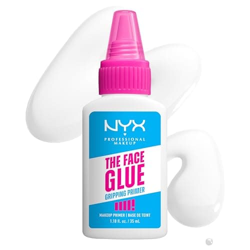 NYX Professional Makeup - Primer Fixant - Fixe le Maquillage et Hydrate la Peau - Tenue Longue Durée 24H - Formule Vegan - The Face Glue Primer - 35ml - Image 3