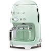 Smeg, DCF02PGEU Filter Coffee Maker, Aroma and Autostart Function, Glass Jug Up to 12 Cups, 2 Levels of Intensity, Keep Warm Mode, 1050 W, Pastel Green - Image 4