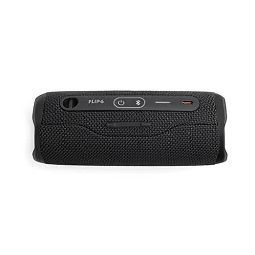 JBL Flip 6 - Enceinte Bluetooth portable et étanche à l'eau et à la poussière, haut-parleur haute fréquence pour des basses profondes, 12 heures d'autonomie, en noir - Image 7