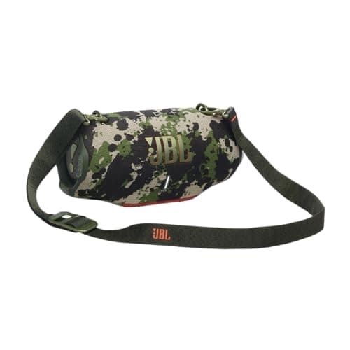JBL Xtreme 4, Enceinte Portable Bluetooth avec Son JBL Pro, jusqu'à 24h d'autonomie, Recharge Rapide, Étanche Indice IP67, bandoulière Incluse sans Adaptateur PD, au Motif camouflé - Image 5