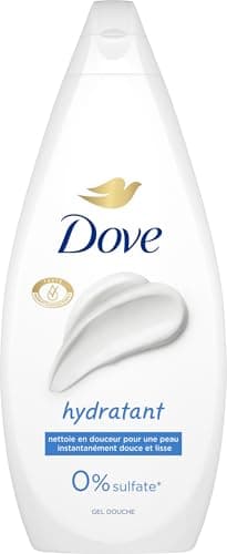 DOVE - Gel Douche - Essentiel Hydratant - Nettoie en douceur et adoucit la peau - Testé dermatologiquement - 0% Sulfate- 720 ml - Image 3