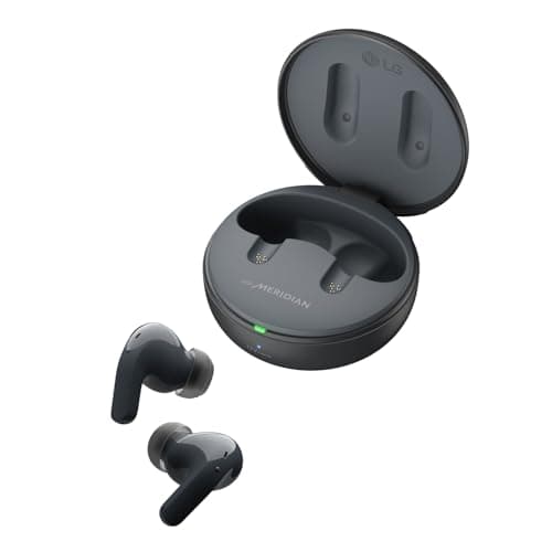 LG Tone Free DT90Q In-Ear Bluetooth Headphones with Dolby Atmos, MEDIRIAN Technology, ANC (Active Noise Reduction), UVnano+, Black. - Image 3