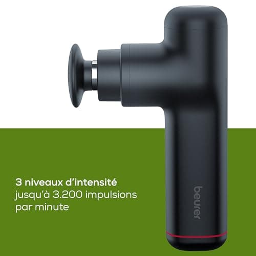 Beurer MG 79 Compact sensitive gun with 3 tips, soft trigger points for sensitive areas of the body, practical muscle device with 3 levels - Image 4