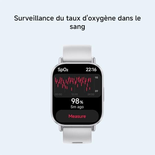 XIAOMI Redmi Watch 5 Active – Montre connectée Fitness, écran LCD 51mm, 18j autonomie, appels Bluetooth, 140+ Modes Sport, Suivi du Sommeil, 5ATM, GPS, Android & iOS, Noir - Image 9