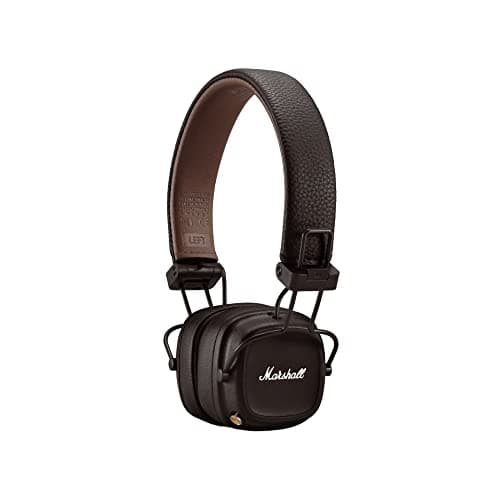 Marshall Major IV Bluetooth Casque Audio Écouteurs, sans fil, Pliable, 80Hrs Autonomie - Marron - Image 4