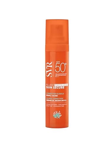 SVR - Sun Secure Fluide Photo-Age SPF50+ - Fluide solaire anti-âge invisible – Très haute protection UVA, UVB, infrarouge & lumière visible – Peaux sensibles – Niacinamide, Vitamine E – 40 ml - Image 2