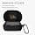 kwmobile Earphone Case Compatible with Bose QuietComfort Earbuds - Protective Silicone Case - Black - Image 4