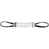 Julius-K9 18422-2 Bite Draught Excluder Cotton/Nylon with Outseam and 2 Handles, 20 x 3 cm - Image 5