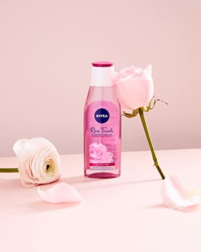 NIVEA Rose Touch Visage Hydratant Visage Tonique avec Eau de Rose Biologique 200ml - Image 8