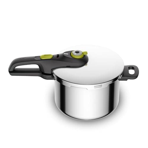 TEFAL Pressure cooker stainless steel 6 L (4-6 people), pressure cooking, quick cooking, 2 programs, 5-point safety system, induction pressure cooker, secure 5 NEO P2530738 dishwasher safe - Image 3