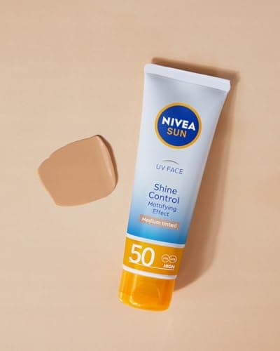 Nivea Sun Crème matante de peau de couleur de peau de nivellement de visage avec la protection élevée, Spf 50, 50 ml - Image 3