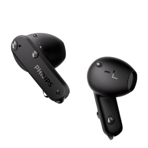 Philips TAT2139BK/00 True Wireless in Ear Bluetooth Headphones - Small Buds. Great Value Natural Sound. Dynamic Bass, Pocket-Sized Charging Case, Clear Calls - Black - Image 4