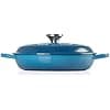 LE CREUSET, Enamelled Cast Iron Dutch Oven, Round, Diameter 26 cm, 2 L, Suitable for All Heat Sources (Induction Included), 4.2 kg, Marseille Blue - Image 5