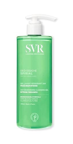 SVR - Spirial Déo-Douche - Gamme Spirial – Gel lavant déodorant 24h – Pour transpiration normale à excessive – Complexe probiotique, glycérine – 400 ml - Image 3
